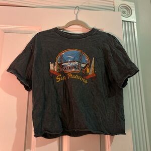 Brandy Melville California San Francisco Tee - Black